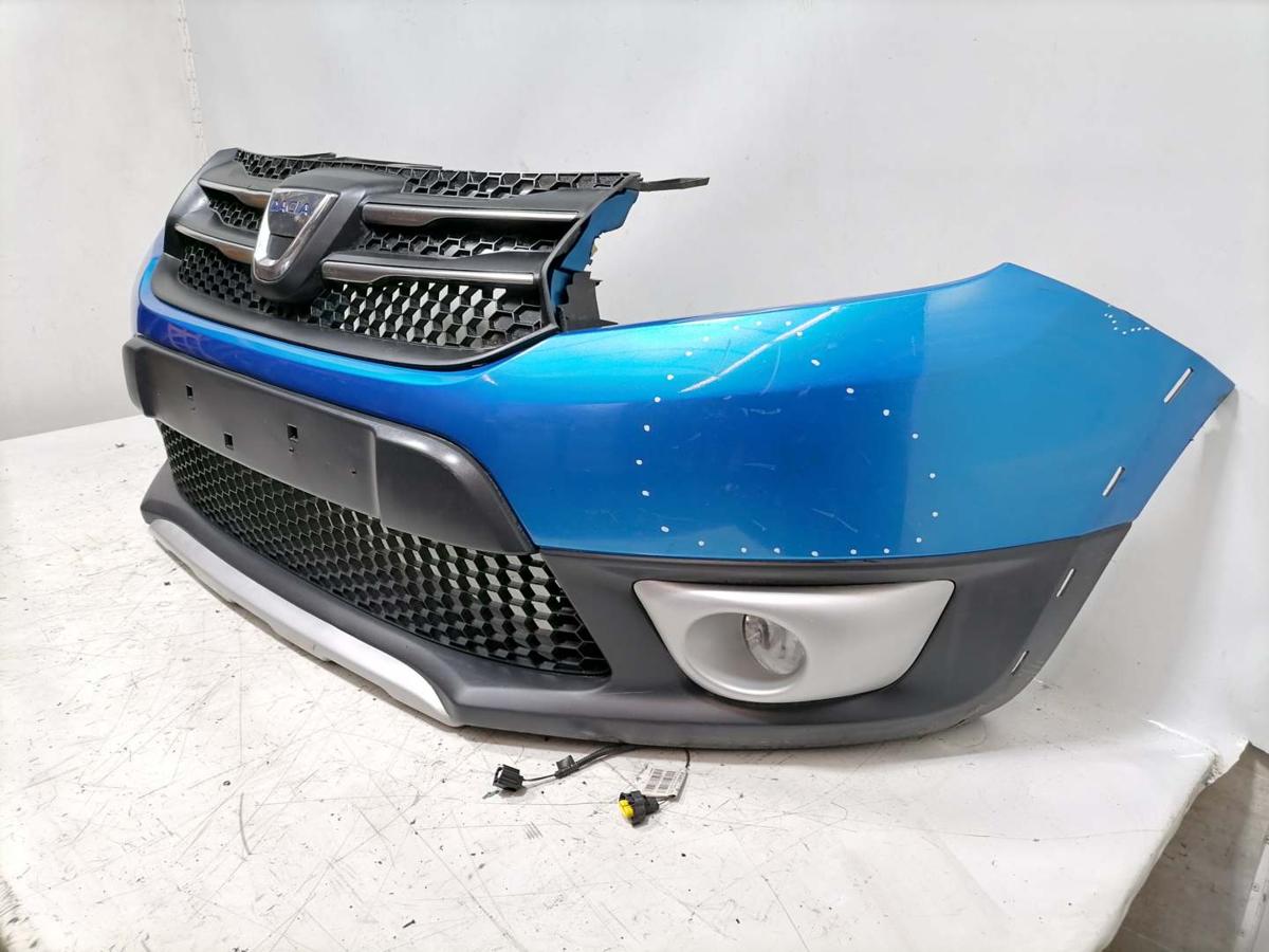 Dacia Sandero 2 original Sto&szlig;stange Stossf&auml;nger vorn Blaumetallic Bj.2016